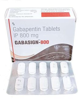 Gabasign 800mg tablets