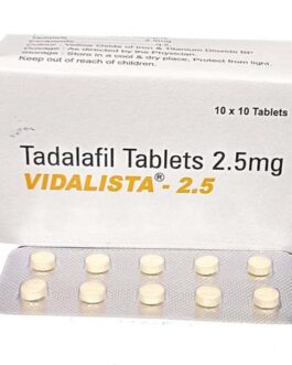 Vidalista 2.5mg tablets