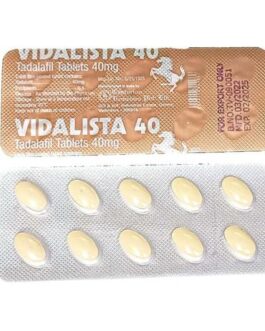 Vidalista 40mg tablets