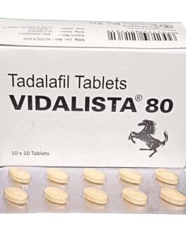 Vidalista 80mg tablets